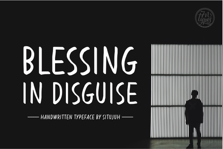 Blessing in Disguise font